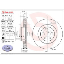 Brembo | Bremsscheibe | 09.A817.21