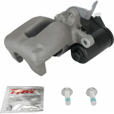 TRW BHN995E Bremssattel für VW PASSAT Aluminium, Hinterachse links, für Fahrzeuge mit elektrischer Feststellbremse, Tauschteil Wiederaufbereitet