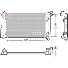 Denso | Kühler, Motorkühlung | DRM50111
