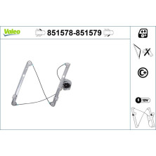 Valeo | Fensterheber | 851578 Valeo | Fensterheber | 851578