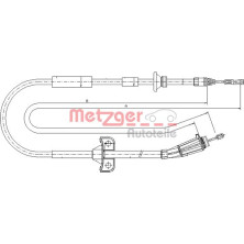 Metzger | Seilzug, Feststellbremse | 10.8065