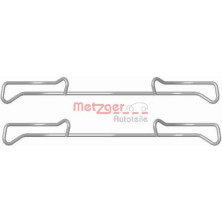 Metzger 2 x METZGER Zubehörsatz, Scheibenbremsbelag 109-1678