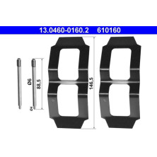 13.0460-0160.2 Zubehörsatz, Scheibenbremsbelag