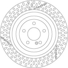 TRW | Bremsscheibe | DF6822S
