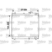 Valeo | Kühler, Motorkühlung | 734162