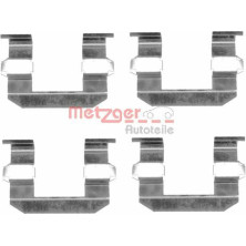 Metzger | Zubehörsatz, Scheibenbremsbelag | 109-1645