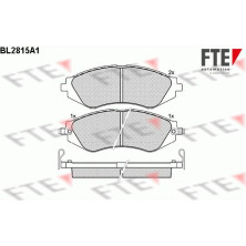 FTE | Bremsbelagsatz, Scheibenbremse | 9011002