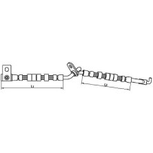 Metzger Bremsschlauch 4110707