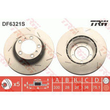 Bremsscheibe DF6321S Bremsscheibe DF6321S