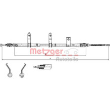 Metzger Seilzug, Feststellbremse 17.6031