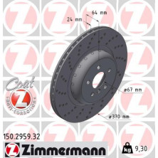Zimmermann Bremsscheibe FORMULA F 150.2959.32