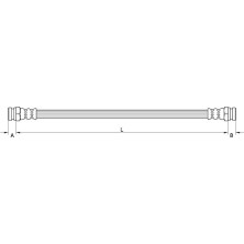 Metzger Bremsschlauch 4110319