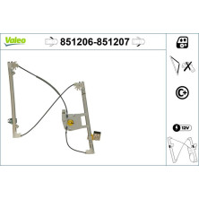 Valeo Fensterheber 851206