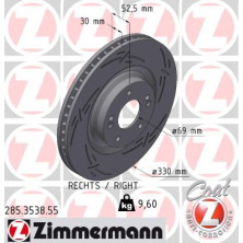 Bremsscheibe 285.3538.55