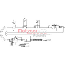 Metzger Seilzug, Feststellbremse 17.6020 Metzger Seilzug, Feststellbremse 17.6020