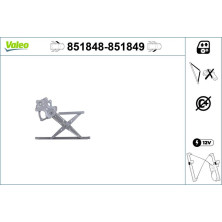 Valeo Fensterheber 851848