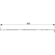 BOSCH Warnkontakt, Bremsbelagverschleiß 1 987 473 030 BOSCH Warnkontakt, Bremsbelagverschleiß 1 987 473 030
