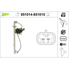 Valeo Fensterheber 851014