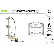 Valeo Fensterheber 850977