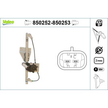 Valeo Fensterheber 850252