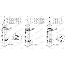 Monroe Stoßdämpfer 742206SP