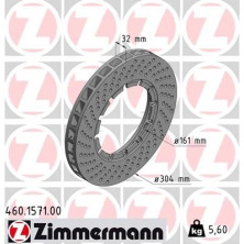 Zimmermann Bremsscheibe 460.1571.00 Zimmermann Bremsscheibe 460.1571.00
