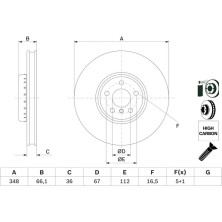 Bremsscheibe 0 986 479 F59 Bremsscheibe 0 986 479 F59
