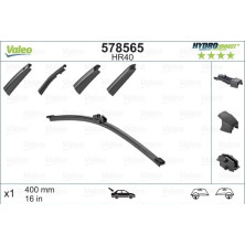 Valeo Wischblatt Scheibenwischer HYDROCONNECT REAR 578565