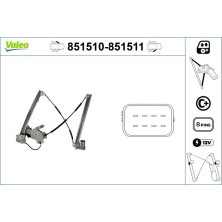 Valeo Fensterheber 851511