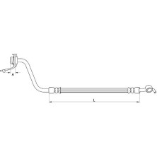 Metzger Bremsschlauch 4111056