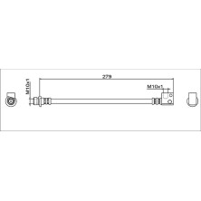 4111943 Bremsschlauch GREENPARTS