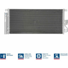 Nissens | Kondensator, Klimaanlage | 940390