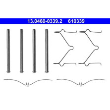 13.0460-0339.2 Zubehörsatz, Scheibenbremsbelag