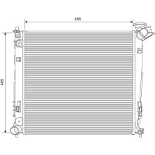 Valeo | Kühler, Motorkühlung | 701629