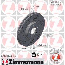 Zimmermann | Bremsscheibe | 600.3249.54