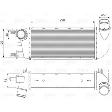Valeo | Ladeluftkühler | 818582