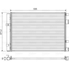 Valeo | Kondensator, Klimaanlage | 822610