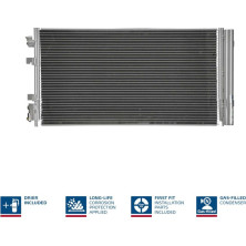 Nissens | Kondensator, Klimaanlage | 940259