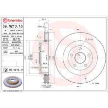 Brembo | Bremsscheibe | 09.N213.11
