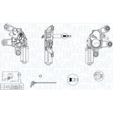 Magneti Marelli | Wischermotor | 064342008010