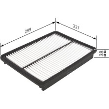 BOSCH | Luftfilter | F 026 400 448