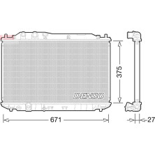 Denso | Kühler, Motorkühlung | DRM40029