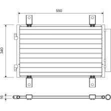 Valeo | Kondensator, Klimaanlage | 814081