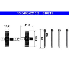 13.0460-0215.2 Zubehörsatz, Scheibenbremsbelag