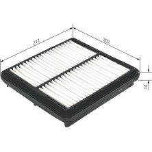BOSCH | Luftfilter | 1 457 433 963