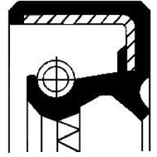 Corteco | Wellendichtring, Differential | 01033808B