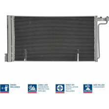 Nissens | Kondensator, Klimaanlage | 940765
