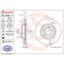 Brembo | Bremsscheibe | 09.E022.11