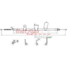17.0329 Seilzug, Feststellbremse