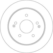 TRW | Bremsscheibe | DF6879S